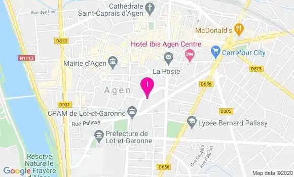 Localisation Marie Laure Maison