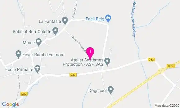 Localisation Christelle Moussoux