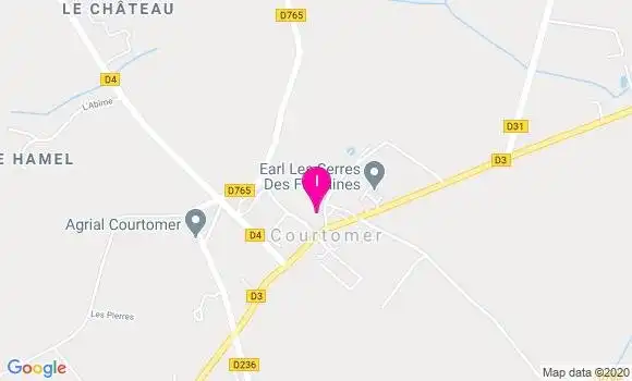 Localisation Jeanne Piard