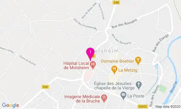 Localisation Daniele Jouanlanne