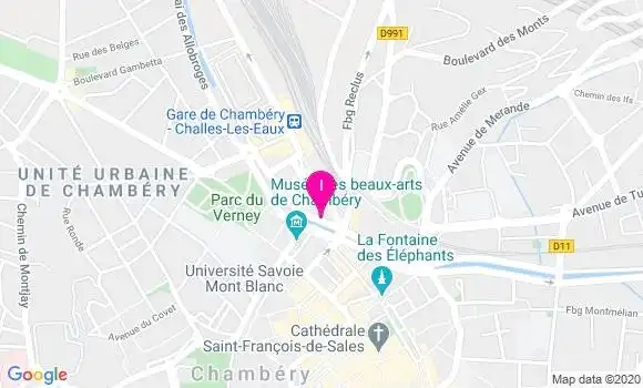 Localisation Fanny Djezar