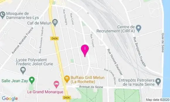 Localisation Aurore Caffe