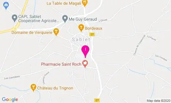 Localisation Anne Laine