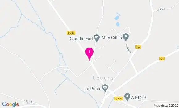 Localisation Laetitia Legendre