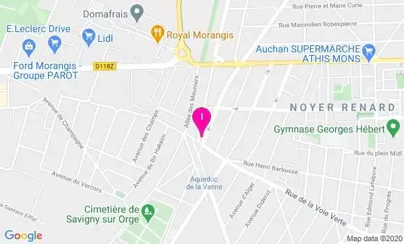 Localisation Virginie Bisson