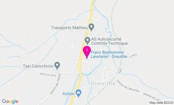 Localisation Cecile Barriere