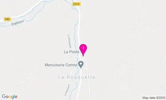 Localisation Laurence Astoul Miramont