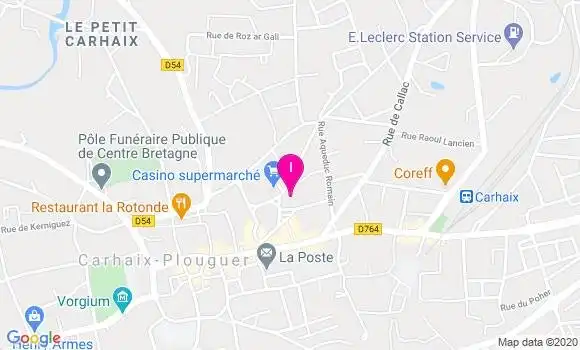 Localisation Sarah Boucher