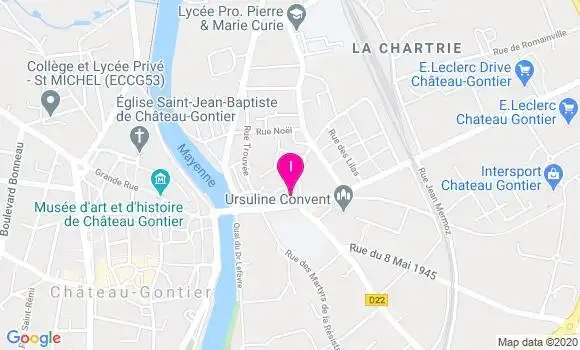 Localisation Marina Talibard