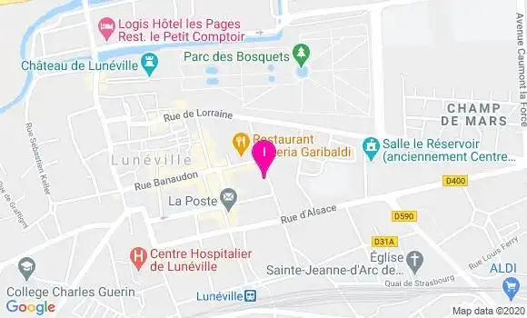 Localisation Celine Bahin