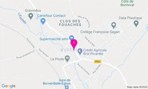 Localisation Aurelie Lafitte