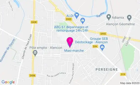 Localisation Marjorie Amblard