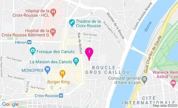 Localisation Valentin Rinaldi