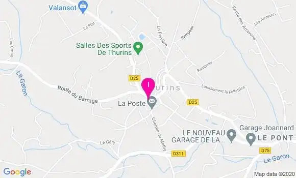 Localisation Caroline Cardon
