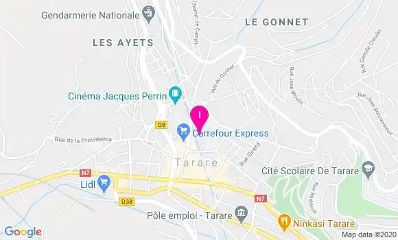 Localisation Delphine Hug