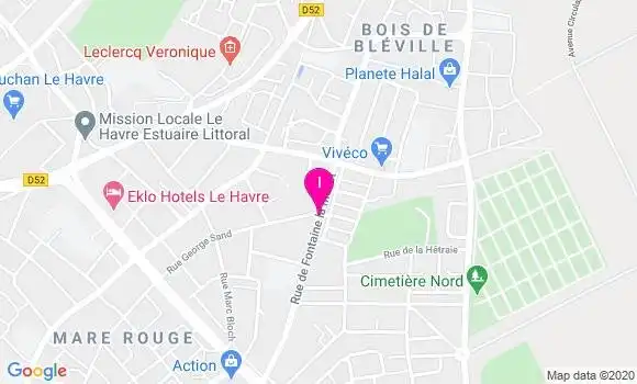 Localisation Nathalie Cron