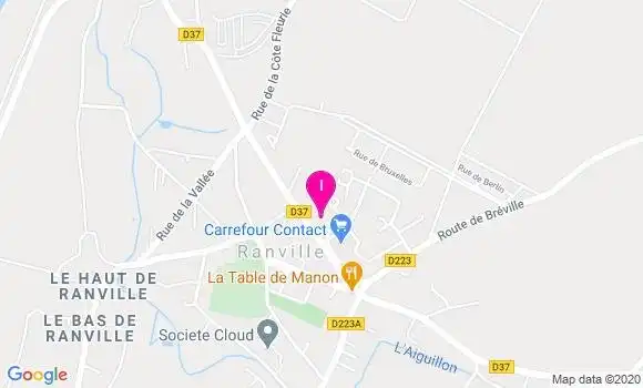 Localisation Sandra Martin