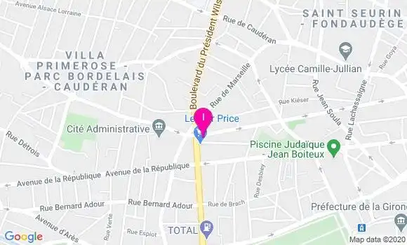 Localisation Titiana Hugon