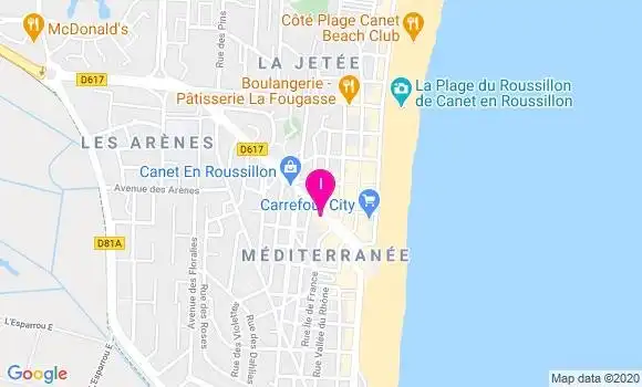 Localisation Severine Rovira