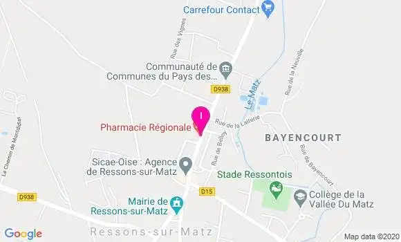 Localisation Emilie Deraye Gosse