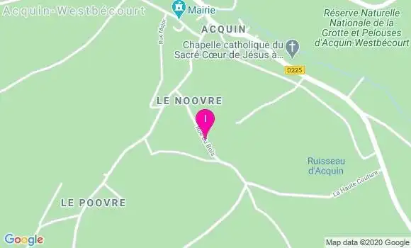 Localisation Aline Marquant