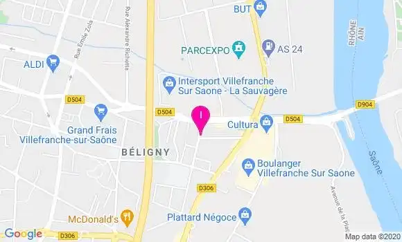 Localisation Melanie Marechal Dubourg