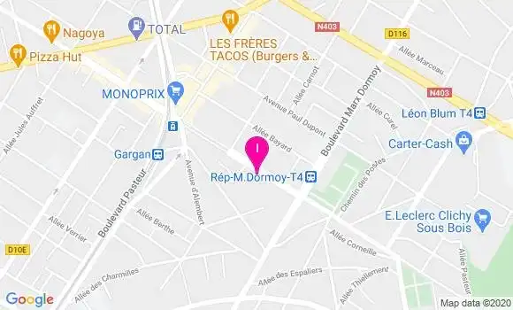 Localisation Jeanne Marchand