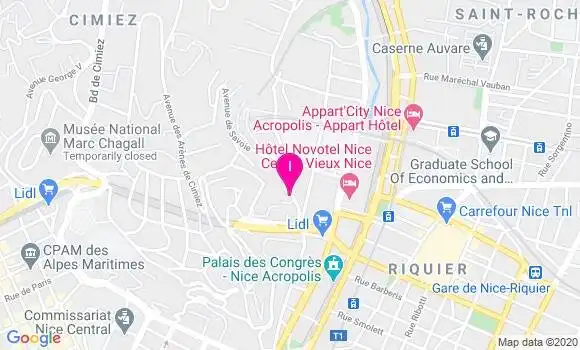Localisation Elisabeth Gilart