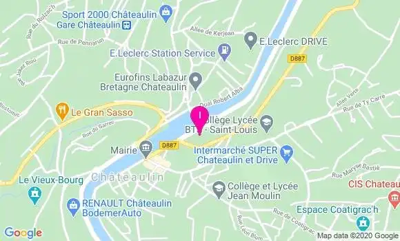 Localisation Aline Lissillour