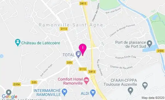 Localisation Sarah Lavielle