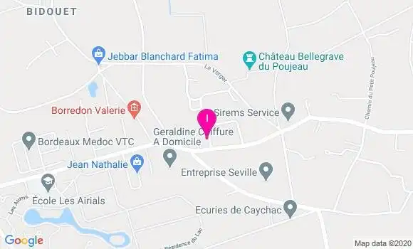 Localisation Olivia Blot