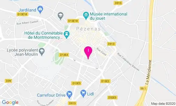 Localisation Franck Schlichter