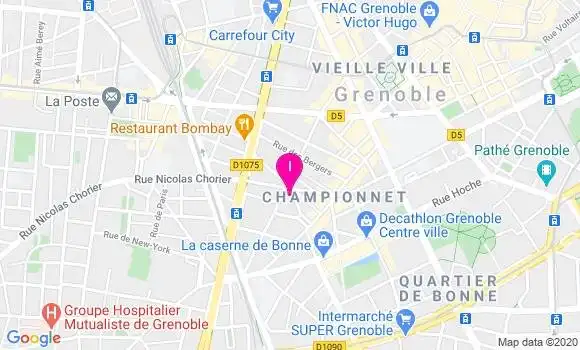 Localisation Yann Levieux