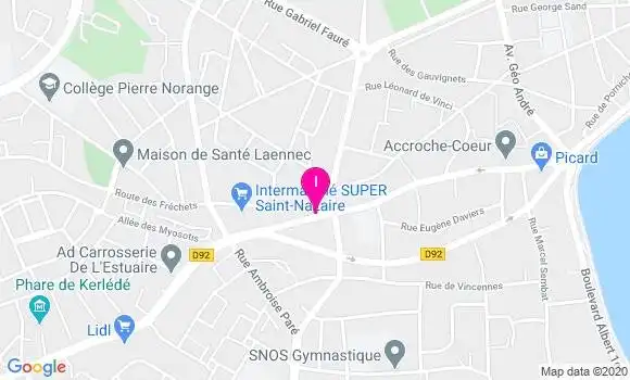 Localisation Delphine Bourdon