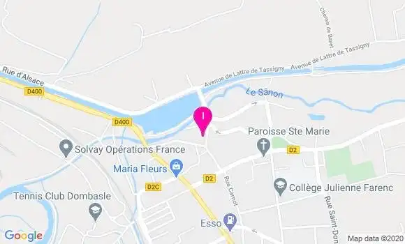 Localisation Christine Cuny