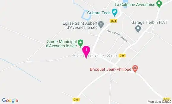Localisation Ludivine Martin