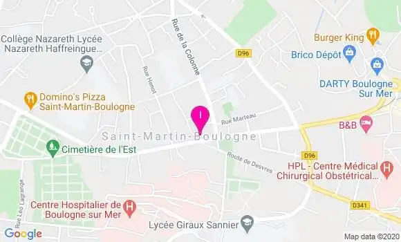 Localisation Heloise Sim