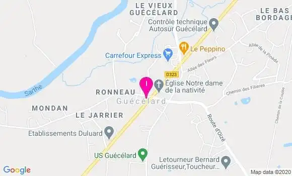 Localisation Helene Gangneux