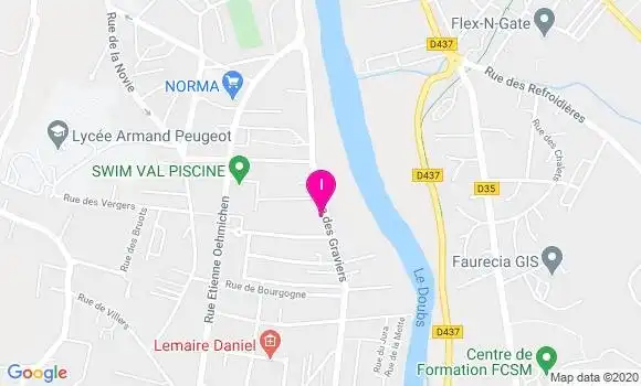 Localisation Stephanie Gautier