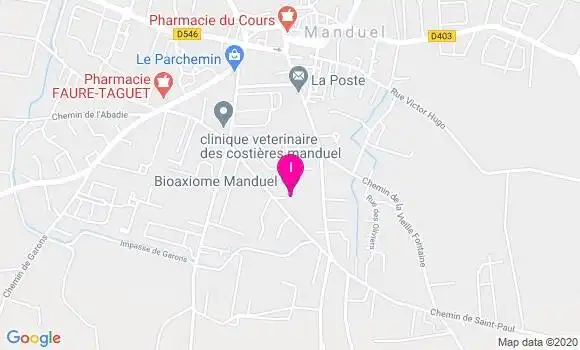Localisation Janette Marin