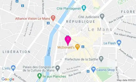 Localisation Mathilde Nourly