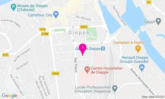 Localisation Aurelie Davray
