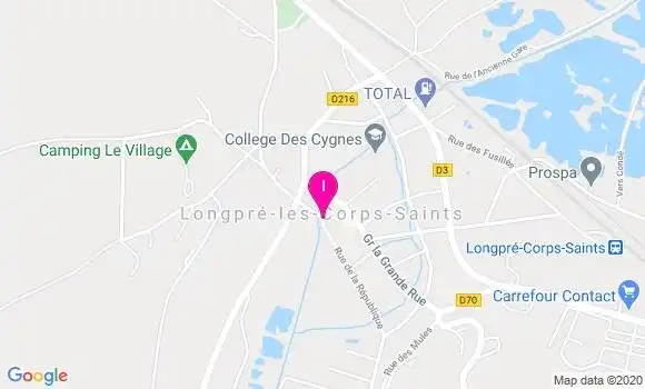 Localisation Romain Bray