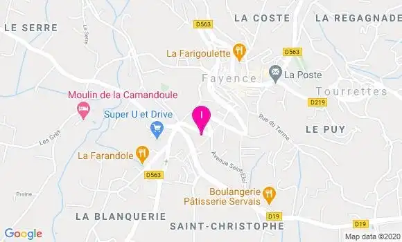 Localisation Priscilla Mouraud