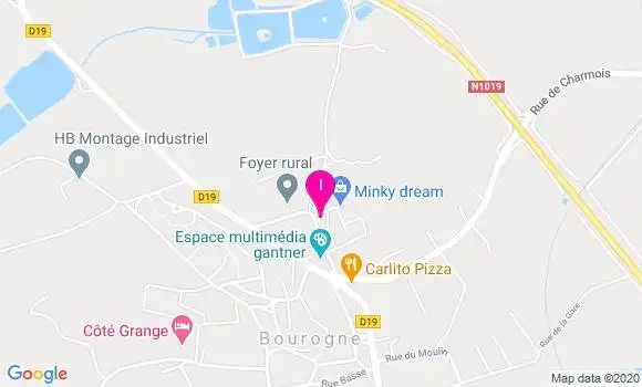 Localisation Cindy Doglio