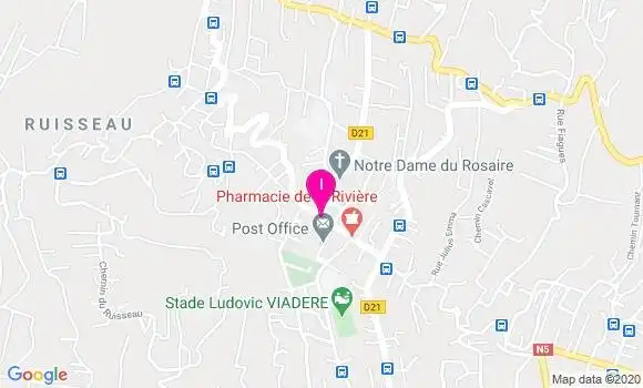 Localisation Jean Francois Riviere