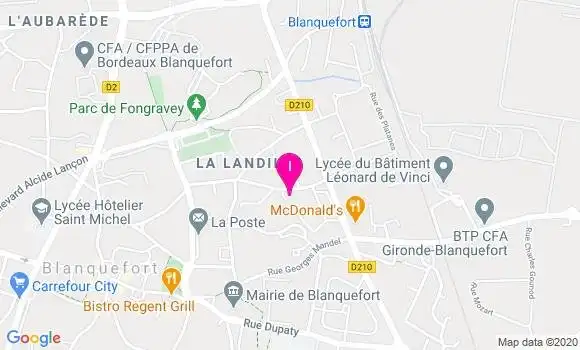 Localisation Thomas Miramon