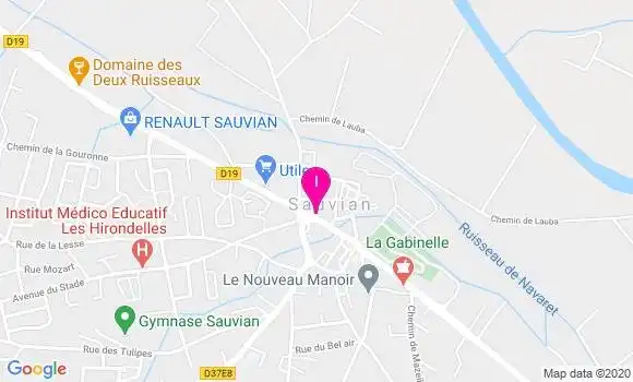Localisation Helene Mesa