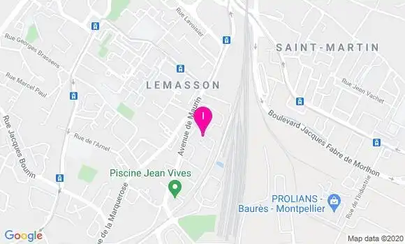 Localisation Fanny Colas