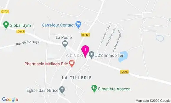 Localisation Lise Legrand